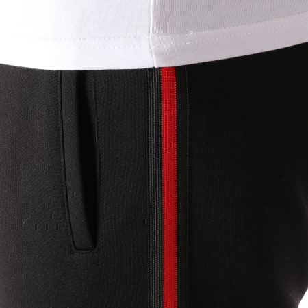 LBO - Pantalon Avec Bandes 511 Noir Rouge