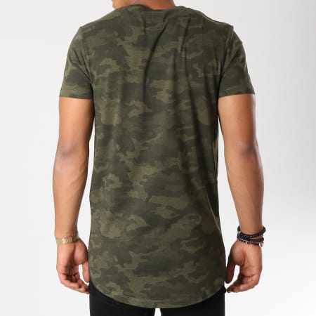 Produkt - Tee Shirt Oversize GMS Hide Vert Kaki Camouflage