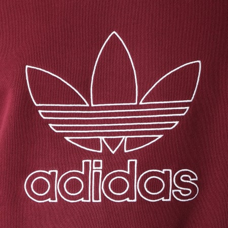 Adidas Originals - Sweat Crewneck Outline DH5764 Bordeaux