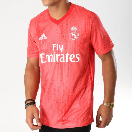 Adidas Sportswear - Maillot De Foot Real De Madrid 3 Stripe Jersey DP5445 Rouge