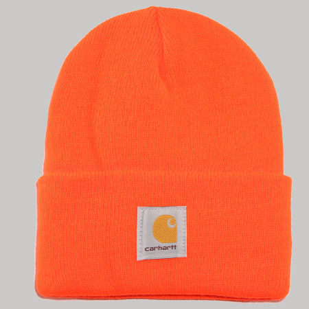 Carhartt - Bonnet A18 Orange Fluo