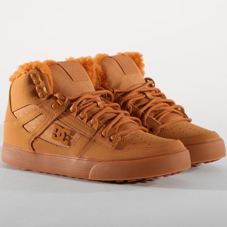 DC Shoes - Baskets Pure High-Top WNT ADYS400047 Wheat White