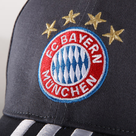 Adidas Sportswear - Casquette 3 Stripes FC Bayern Munchen DI0247 Bleu Marine