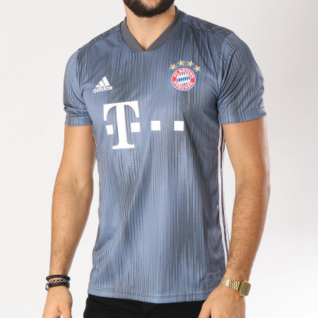 Adidas Sportswear - Tee Shirt De Sport FC Bayern München DP5449 Gris 