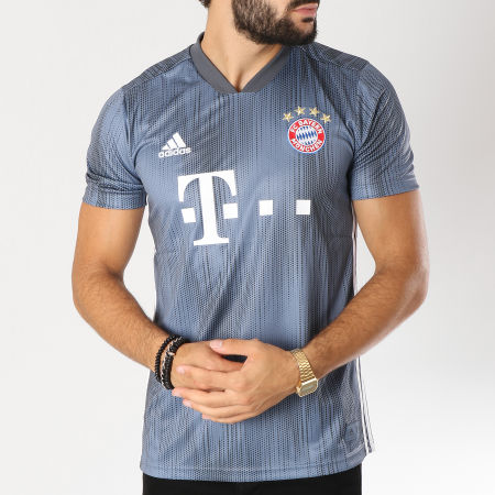 Adidas Sportswear - Tee Shirt De Sport FC Bayern München DP5449 Gris 