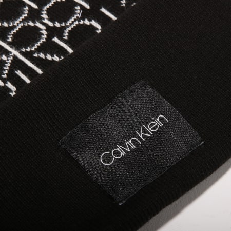 Calvin Klein - Bonnet CK 4103 Noir Blanc