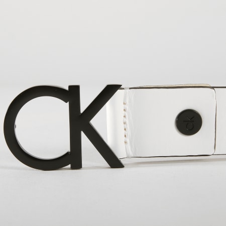 Calvin Klein - Ceinture CK ADJ 3817 Blanc
