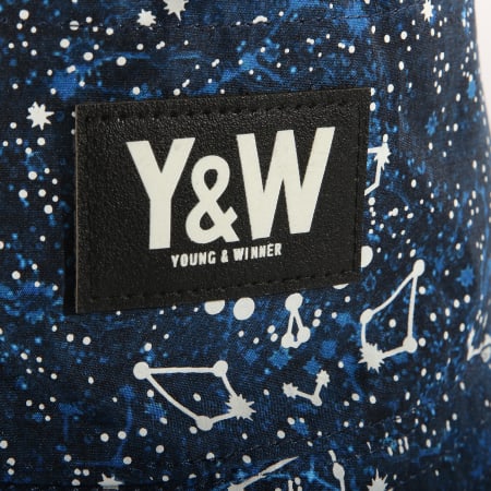 Y et W - Bob Réversible Constellation Bleu Marine Noir