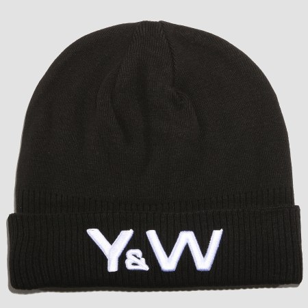 Y et W - Bonnet Logo Noir