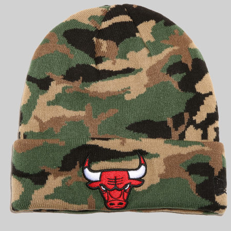 New Era - Bonnet Chicago Bulls 80635849 Vert Kaki Camouflage