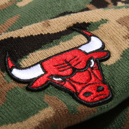 New Era - Bonnet Chicago Bulls 80635849 Vert Kaki Camouflage