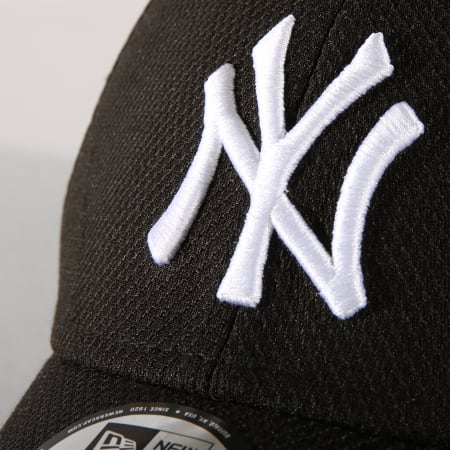 New Era - Casquette Diamond New York Yankees 80636066 Noir Blanc