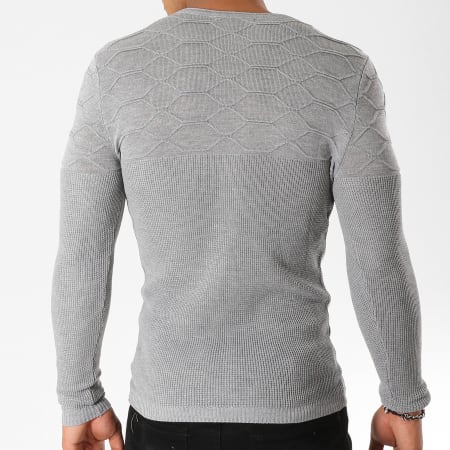 Paname Brothers - Pull 111 Gris