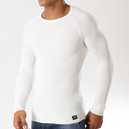 Paname Brothers - Pull 112 Blanc