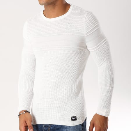 Paname Brothers - Pull 107 Blanc