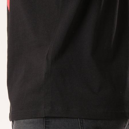 13 Block - Tee Shirt Sueur Soif Sous Logo Noir Rouge