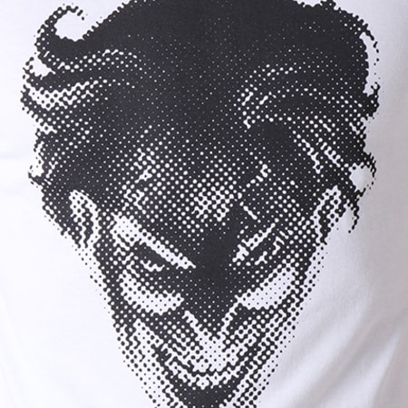 DC Comics - Tee Shirt Joker Blanc