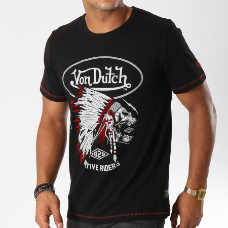 Von Dutch - Tee Shirt Indian Noir