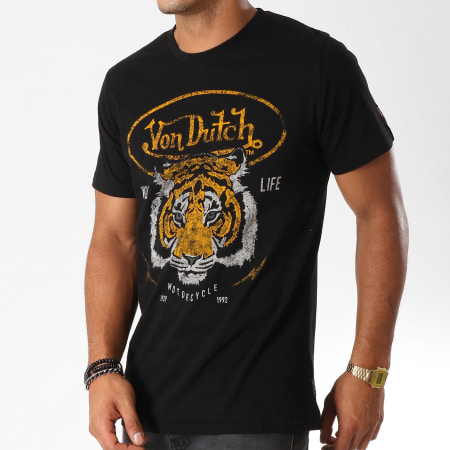 Von Dutch - Tee Shirt Tiger Noir
