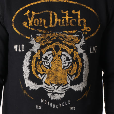 Von Dutch - Sweat Crewneck Tiger Noir