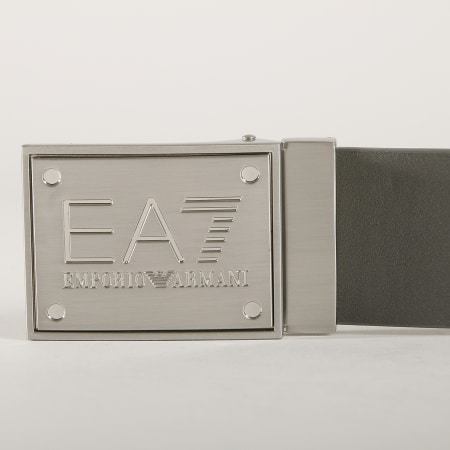 EA7 Emporio Armani - Ceinture Réversible 245524-8A693 Noir Gris