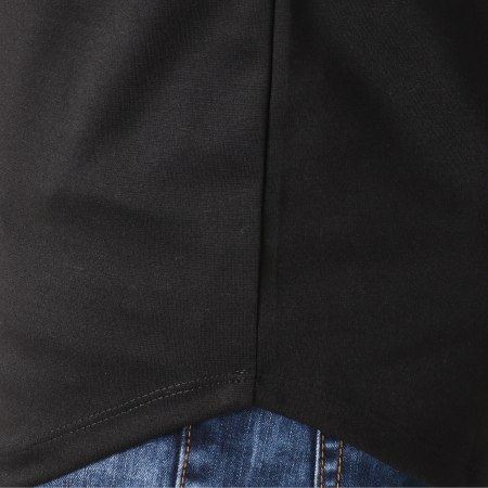 Frilivin - Tee Shirt Manches Longues Oversize Avec Bandes 3882 Noir 
