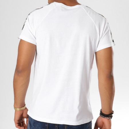 Frilivin - Tee Shirt 5025 Blanc Serpent