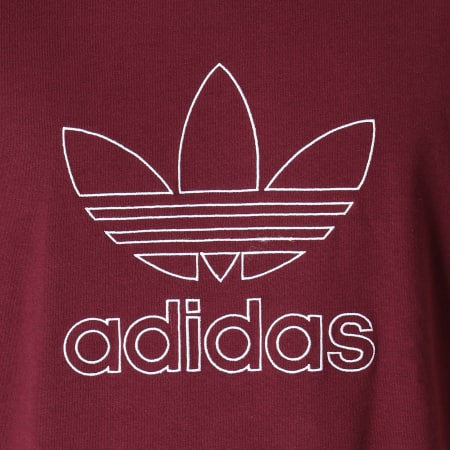 Adidas Originals - Tee Shirt Outline DH5786 Bordeaux