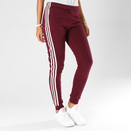 Adidas Originals - Pantalon Jogging Femme Cuffed DH3147 Bordeaux