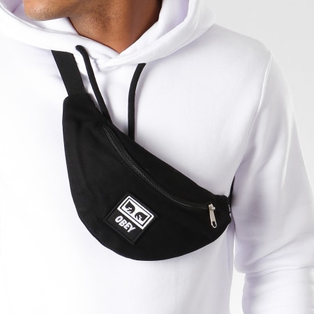 Obey Sac Banane Wasted Hip Noir Ryses