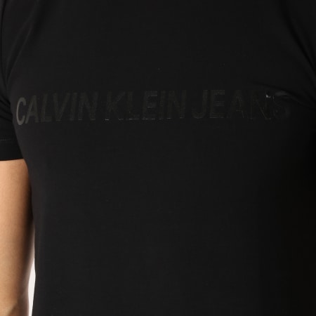 Calvin Klein - Tee Shirt Vinyl Institutional 9588 Noir