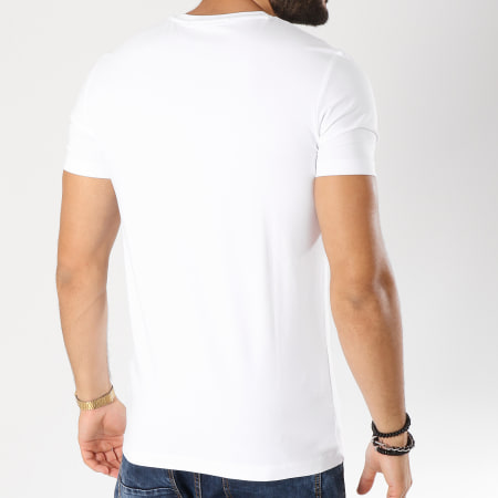 Calvin Klein - Tee Shirt CKJ Graphic 9606 Blanc