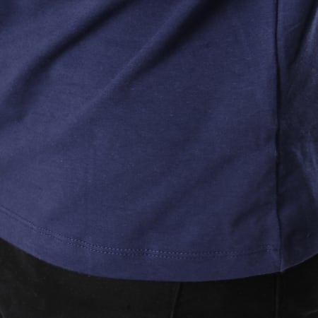 Fila - Tee Shirt Manches Longues 19th 684394 Bleu Marine