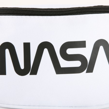 NASA - Sacoche Banane Worm Logo Blanc
