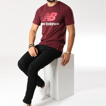 New Balance - Tee Shirt 660060-60 Bordeaux