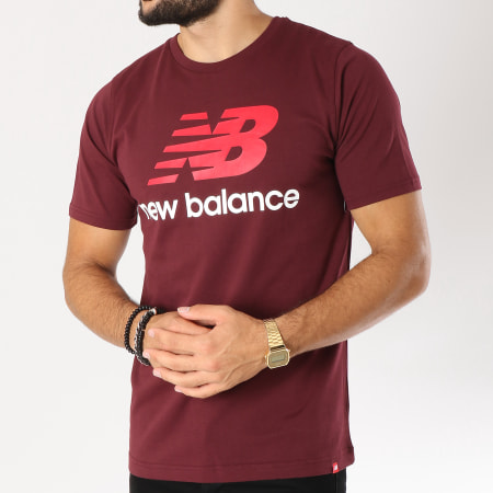 New Balance - Tee Shirt 660060-60 Bordeaux
