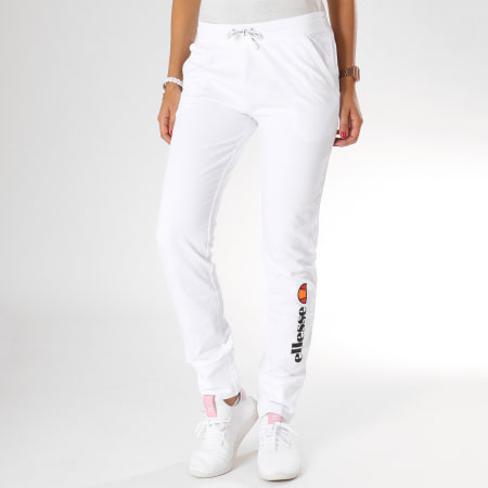 Ellesse - Pantalon Jogging Femme Fit Blanc - LaBoutiqueOfficielle.com