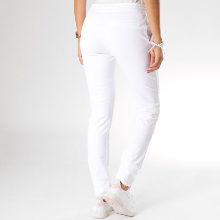 Ellesse - Pantalon Jogging Femme Fit Blanc