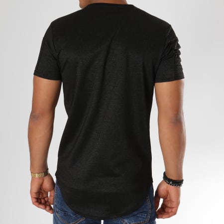 Uniplay - Tee Shirt Oversize Avec Poche UY277 Noir