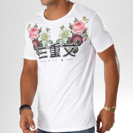 13 Block - Tee Shirt Zen Blanc