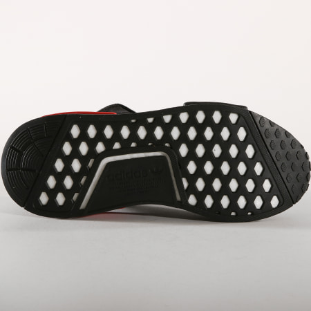 Adidas Originals - Baskets NMD R1 B37618 Core Black Lush Red