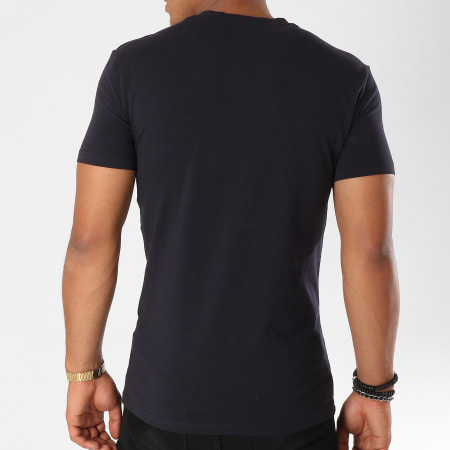 Antony Morato - Tee Shirt MMKS01416 Bleu Marine