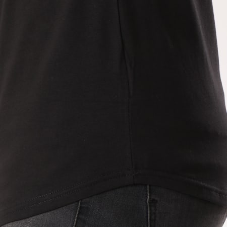 Berry Denim - Tee Shirt Oversize JAK-075 Noir Argenté