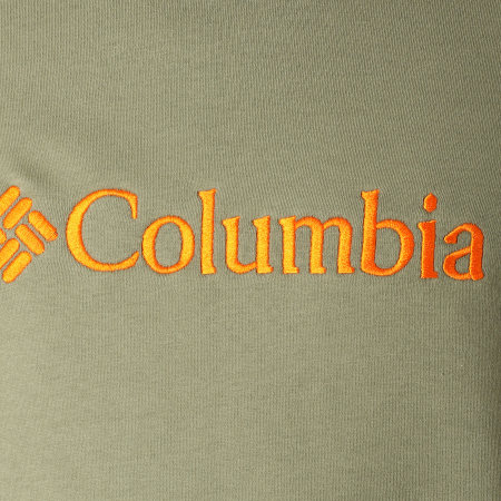 Columbia - Sweat Capuche Basic Logo Vert Kaki