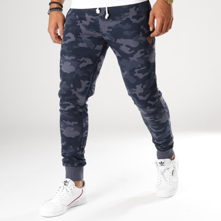 Produkt - Pantalon Jogging GMS Cam Bleu Marine Camouflage