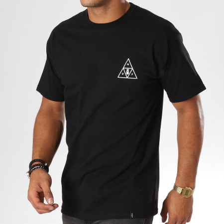 HUF - Tee Shirt Memorial Triangle Noir