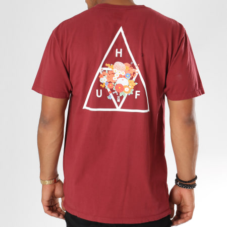 HUF - Tee Shirt Memorial Triangle Bordeaux