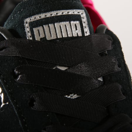 Puma - Baskets Femme Suede Bow 367316 04 Black Beetroot Purple