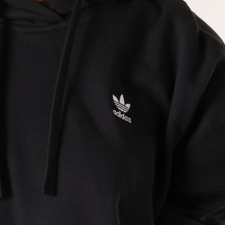 Adidas Originals - Sweat Capuche Crop Femme SC DH2759 Noir
