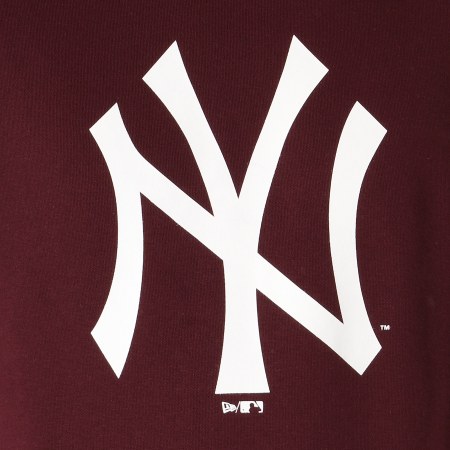 New Era - Sweat Crewneck Team Logo New York Yankees 11863703 Bordeaux
